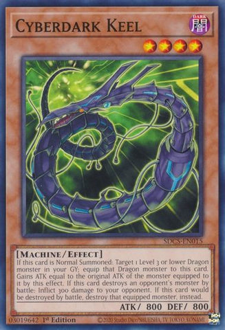Cyberdark Keel [SDCS-EN015] Common - Yu-Gi-Oh! - Card Brawlers | Quebec | Canada |