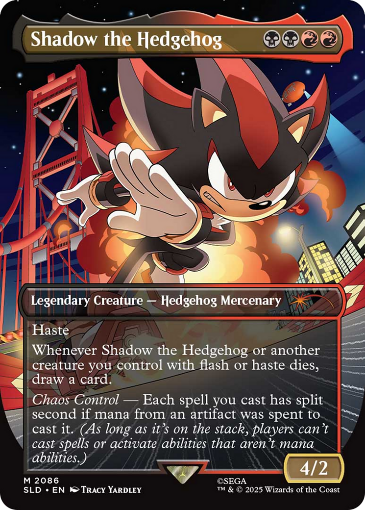 Shadow the Hedgehog (Rainbow Foil) [Secret Lair Drop Series] - Magic: The Gathering - Card Brawlers | Quebec | Canada |