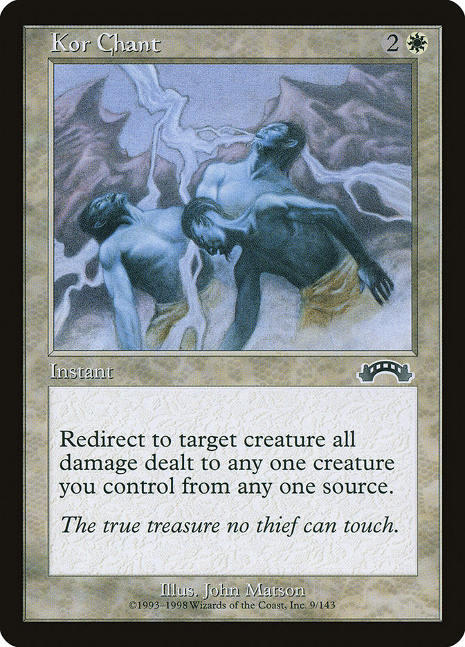 Kor Chant [Exodus] - Magic: The Gathering - Card Brawlers | Quebec | Canada |