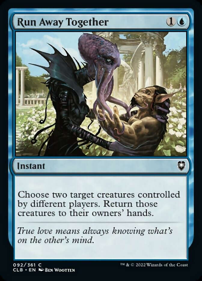Run Away Together [Commander Legends: Battle for Baldur's Gate] - Magic: The Gathering - Card Brawlers | Quebec | Canada |