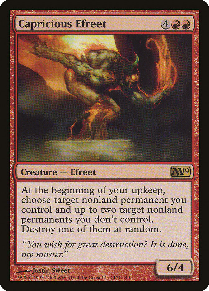 Capricious Efreet [Magic 2010] - Magic: The Gathering - Card Brawlers | Quebec | Canada |