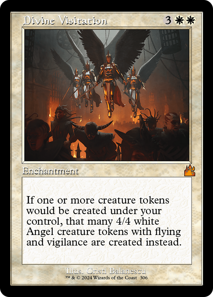 Divine Visitation (Retro Frame) [Ravnica Remastered] - Magic: The Gathering - Card Brawlers | Quebec | Canada |