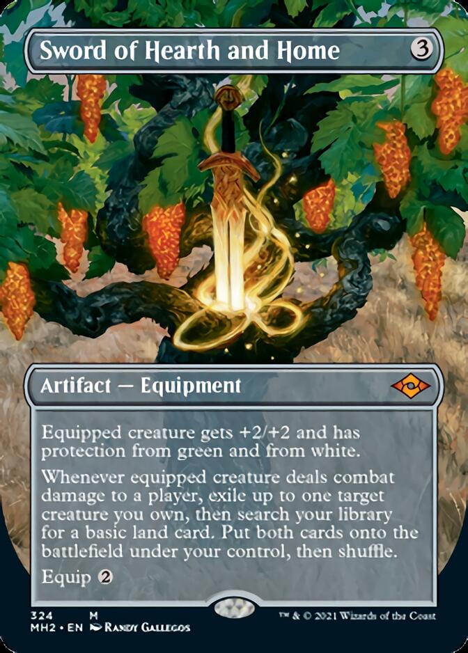Sword of Hearth and Home (Borderless Alternate Art) [Modern Horizons 2] - Magic: The Gathering - Card Brawlers | Quebec | Canada |