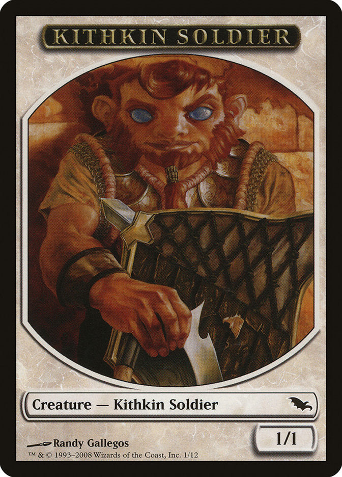 Kithkin Soldier Token [Shadowmoor Tokens] - Magic: The Gathering - Card Brawlers | Quebec | Canada |