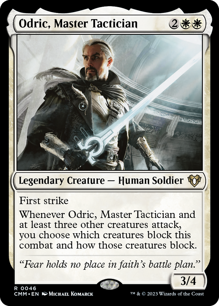 Odric, Master Tactician [Commander Masters] - Magic: The Gathering - Card Brawlers | Quebec | Canada |