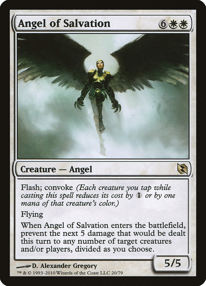 Angel of Salvation [Duel Decks: Elspeth vs. Tezzeret] - Magic: The Gathering - Card Brawlers | Quebec | Canada |