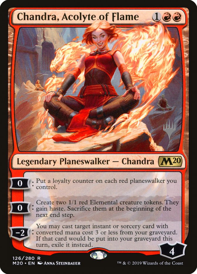 Chandra, Acolyte of Flame (Promo Pack) [Core Set 2020 Promos] - Magic: The Gathering - Card Brawlers | Quebec | Canada |