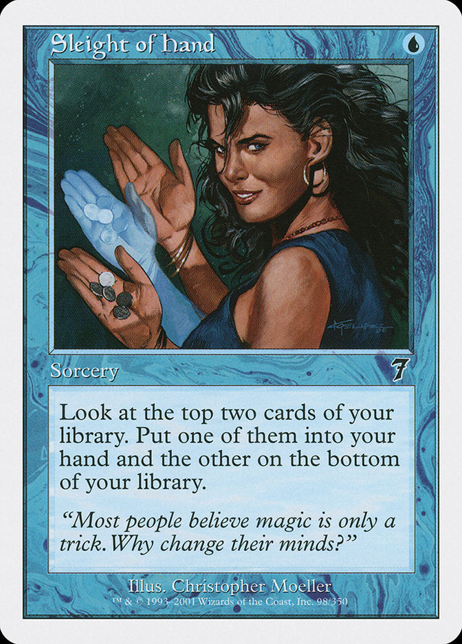 Sleight of Hand [Seventh Edition] - Magic: The Gathering - Card Brawlers | Quebec | Canada |
