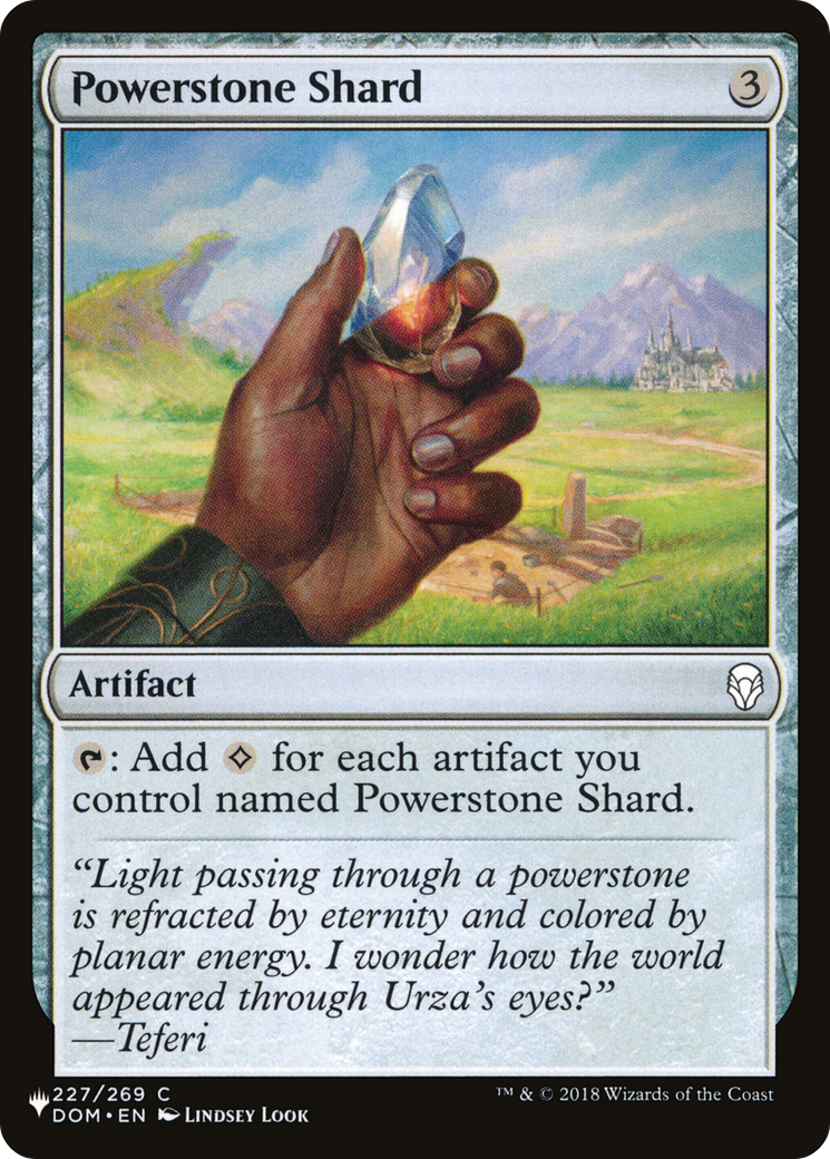 Powerstone Shard [The List] - Magic: The Gathering - Card Brawlers | Quebec | Canada |