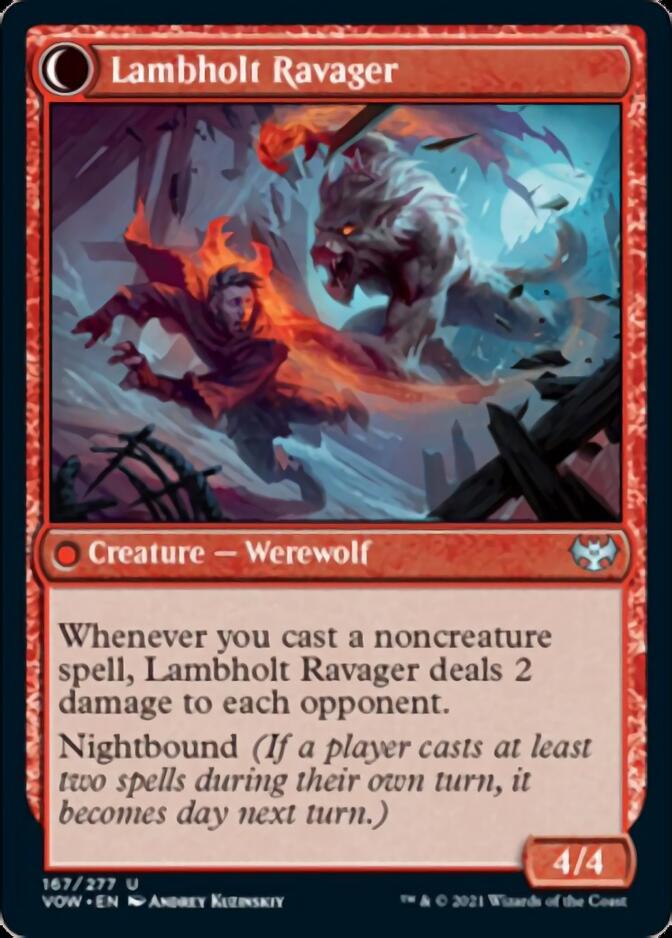 Lambholt Raconteur // Lambholt Ravager [Innistrad: Crimson Vow] - Magic: The Gathering - Card Brawlers | Quebec | Canada |