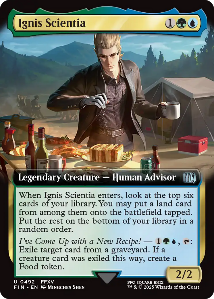 Ignis Scientia (Extended Art) [FINAL FANTASY] - Magic: The Gathering - Card Brawlers | Quebec | Canada |