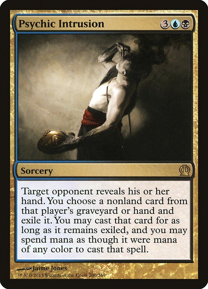 Psychic Intrusion [Theros] - Magic: The Gathering - Card Brawlers | Quebec | Canada |