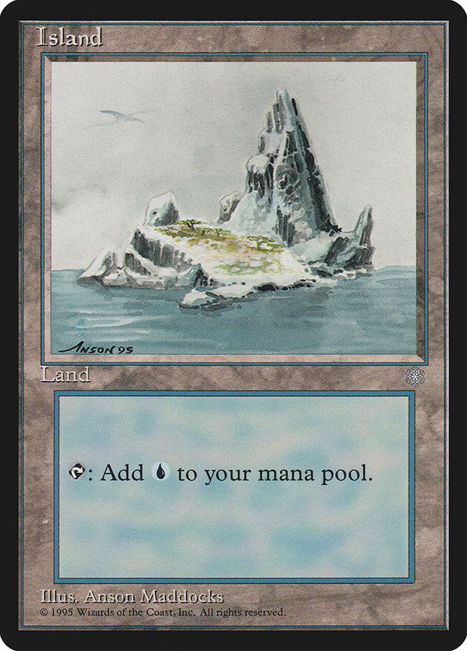 Island (Bird in Top Left / Signature on Left) [Ice Age] - Magic: The Gathering - Card Brawlers | Quebec | Canada |