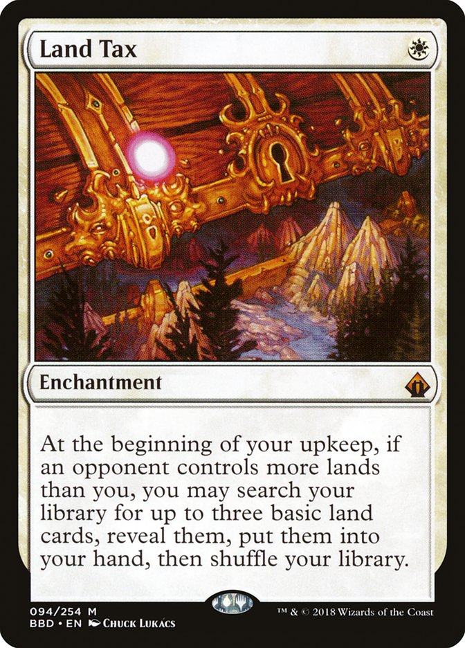 Land Tax [Battlebond] - Magic: The Gathering - Card Brawlers | Quebec | Canada |