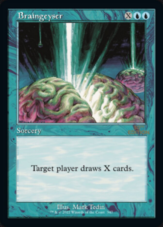 Braingeyser (Retro) [30th Anniversary Edition] - Magic: The Gathering - Card Brawlers | Quebec | Canada |