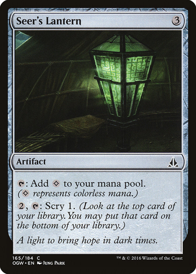 Seer's Lantern [Oath of the Gatewatch] - Magic: The Gathering - Card Brawlers | Quebec | Canada |