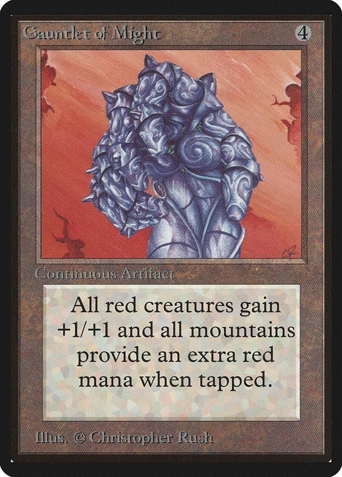 Gauntlet of Might [Beta Edition] - Magic: The Gathering - Card Brawlers | Quebec | Canada |