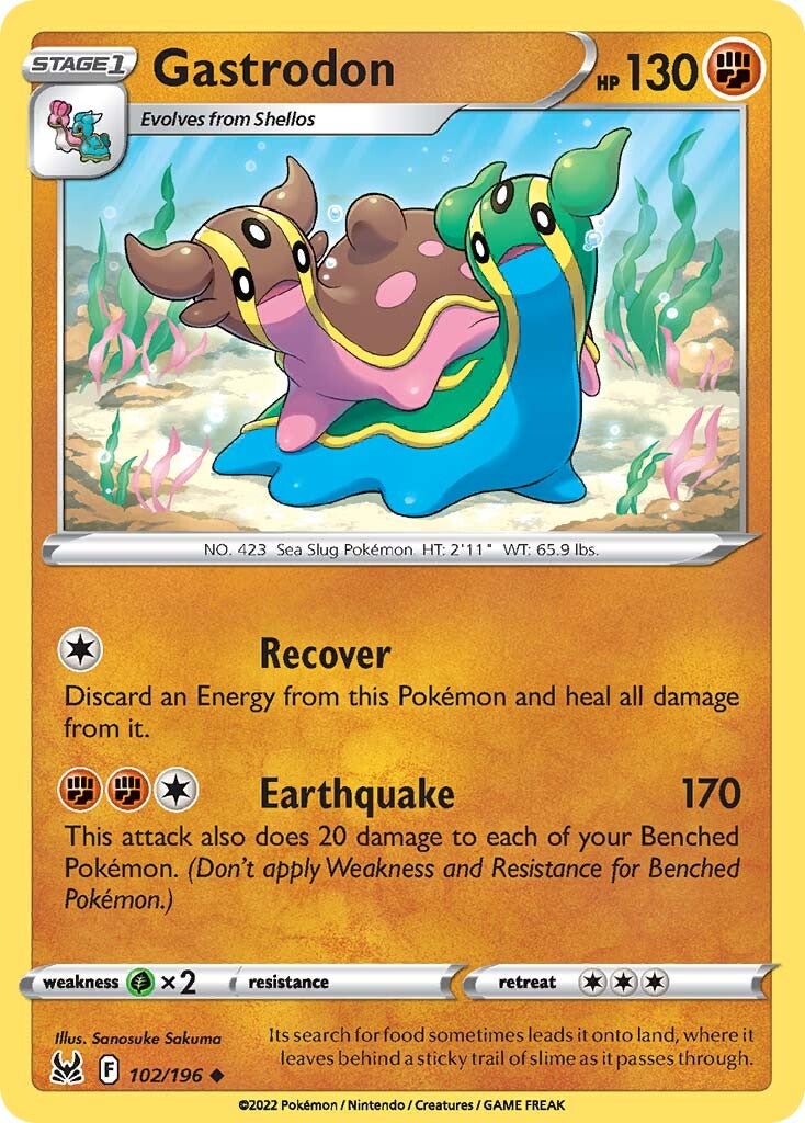 Gastrodon (102/196) [Sword & Shield: Lost Origin] - Pokémon - Card Brawlers | Quebec | Canada |