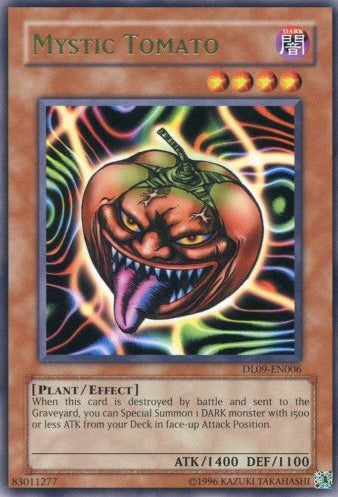 Mystic Tomato (Green) [DL09-EN006] Rare - Yu-Gi-Oh! - Card Brawlers | Quebec | Canada |