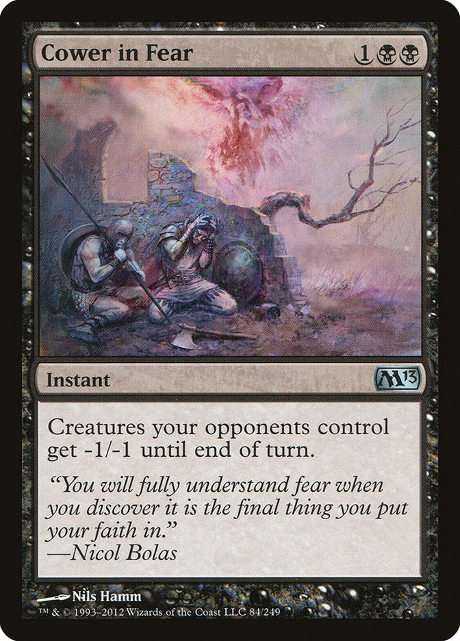 Cower in Fear [Magic 2013] - Magic: The Gathering - Card Brawlers | Quebec | Canada |
