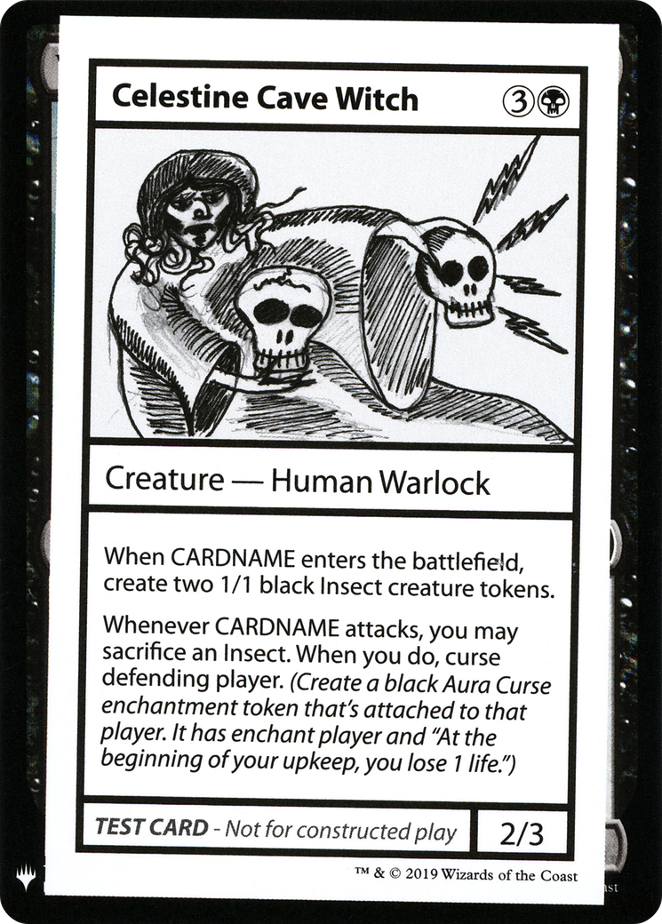 Celestine Cave Witch [Mystery Booster Playtest Cards] - Magic: The Gathering - Card Brawlers | Quebec | Canada |