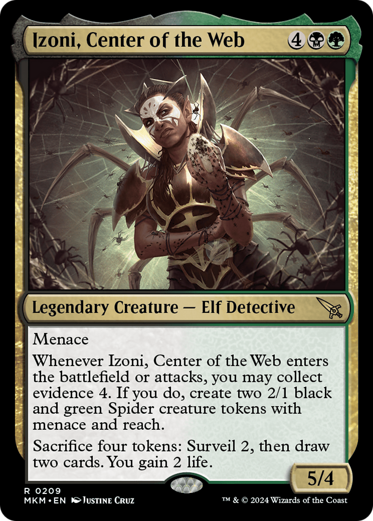 Izoni, Center of the Web [Murders at Karlov Manor] - Magic: The Gathering - Card Brawlers | Quebec | Canada |