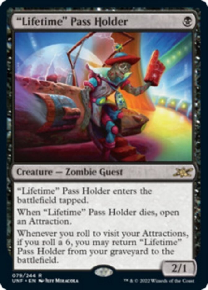 "Lifetime" Pass Holder [Unfinity] - Magic: The Gathering - Card Brawlers | Quebec | Canada |