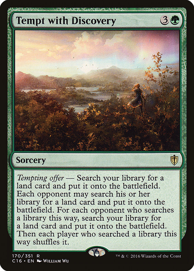 Tempt with Discovery [Commander 2016] - Magic: The Gathering - Card Brawlers | Quebec | Canada |