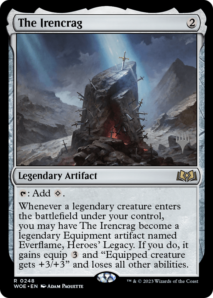 The Irencrag (Promo Pack) [Wilds of Eldraine Promos] - Magic: The Gathering - Card Brawlers | Quebec | Canada |