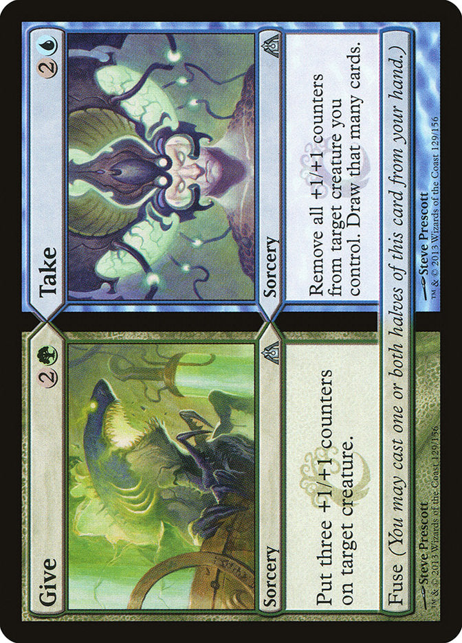 Give // Take [Dragon's Maze] - Magic: The Gathering - Card Brawlers | Quebec | Canada |