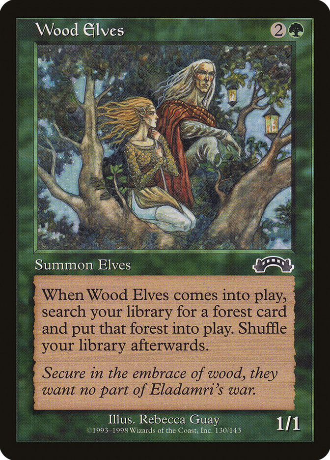 Wood Elves [Exodus] - Magic: The Gathering - Card Brawlers | Quebec | Canada |