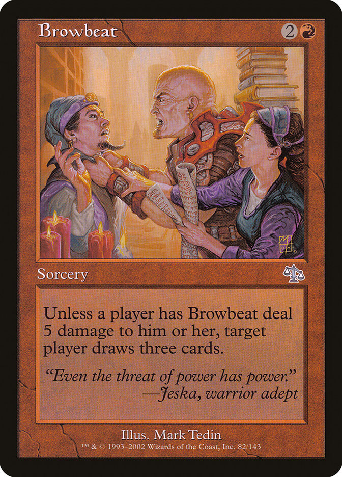 Browbeat [Judgment] - Magic: The Gathering - Card Brawlers | Quebec | Canada |