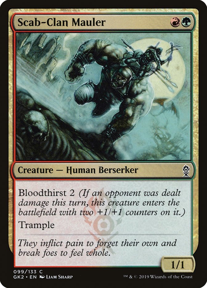 Scab-Clan Mauler [Ravnica Allegiance Guild Kit] - Magic: The Gathering - Card Brawlers | Quebec | Canada |