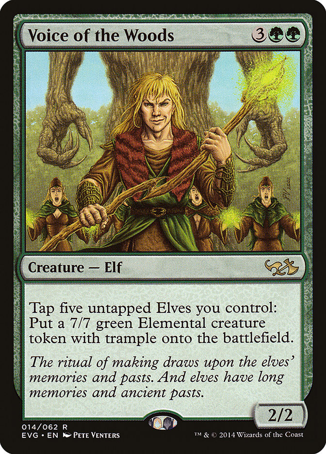 Voice of the Woods (Elves vs. Goblins) [Duel Decks Anthology] - Magic: The Gathering - Card Brawlers | Quebec | Canada |