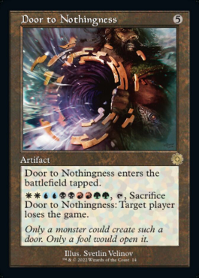Door to Nothingness (Retro) [The Brothers' War Retro Artifacts] - Magic: The Gathering - Card Brawlers | Quebec | Canada |