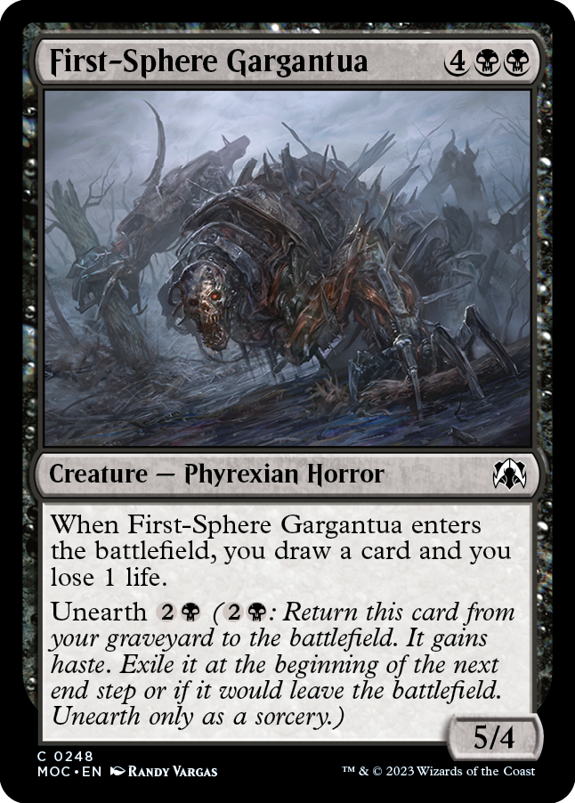 First-Sphere Gargantua [March of the Machine Commander] - Magic: The Gathering - Card Brawlers | Quebec | Canada |