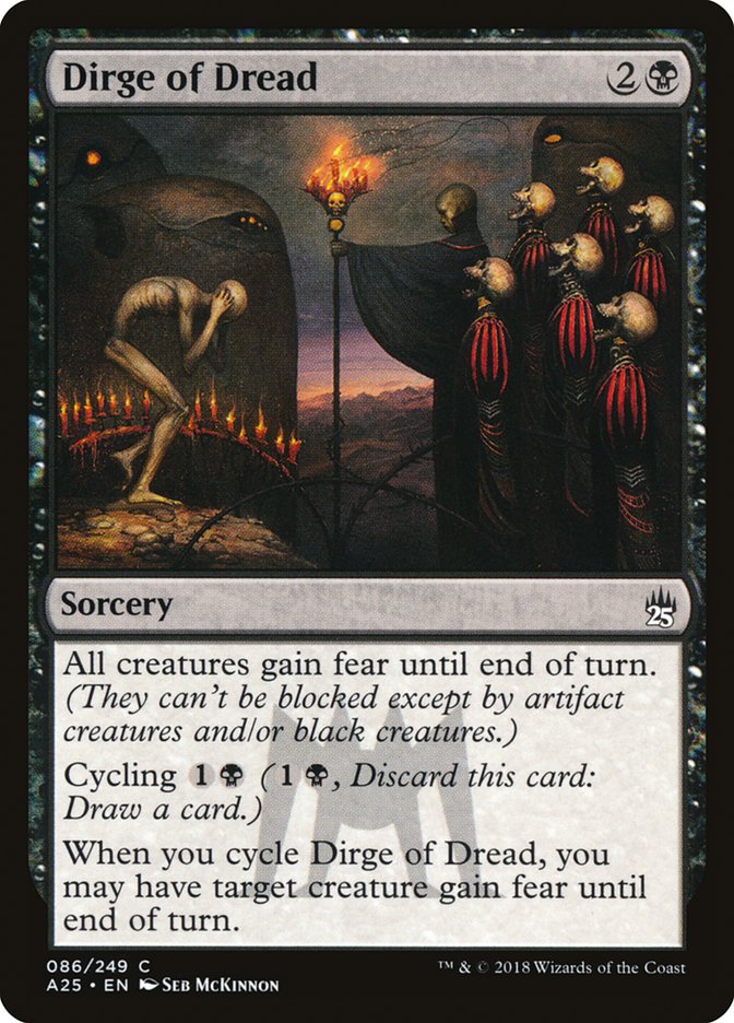 Dirge of Dread [Masters 25] - Magic: The Gathering - Card Brawlers | Quebec | Canada |