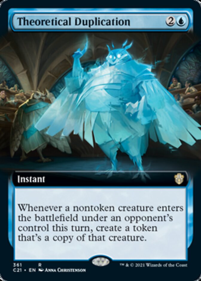 Theoretical Duplication (Extended Art) [Commander 2021] - Magic: The Gathering - Card Brawlers | Quebec | Canada |