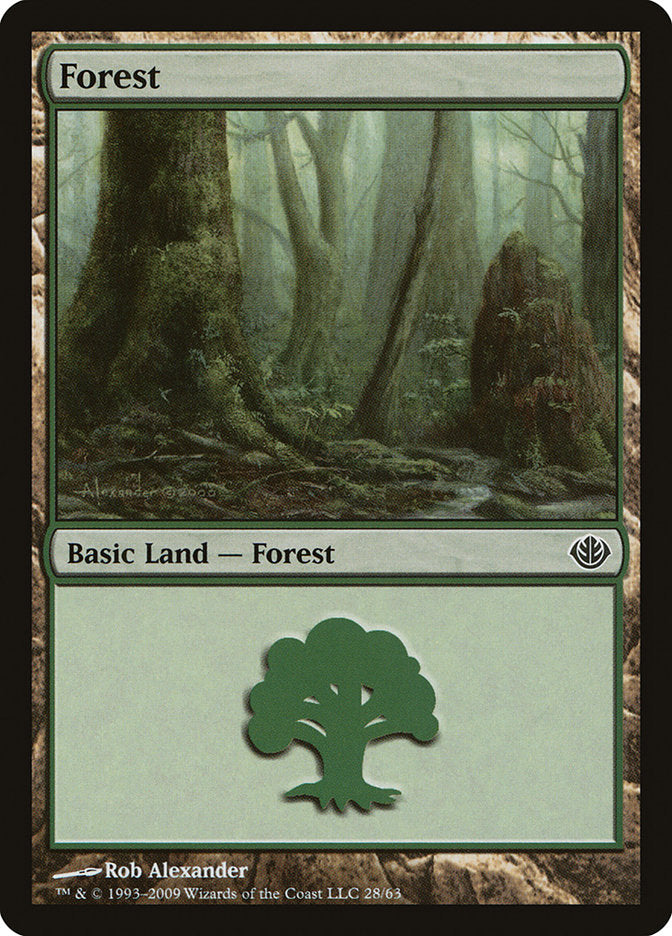 Forest (28) [Duel Decks: Garruk vs. Liliana] - Magic: The Gathering - Card Brawlers | Quebec | Canada |