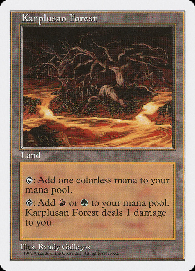 Karplusan Forest [Fifth Edition] - Magic: The Gathering - Card Brawlers | Quebec | Canada |