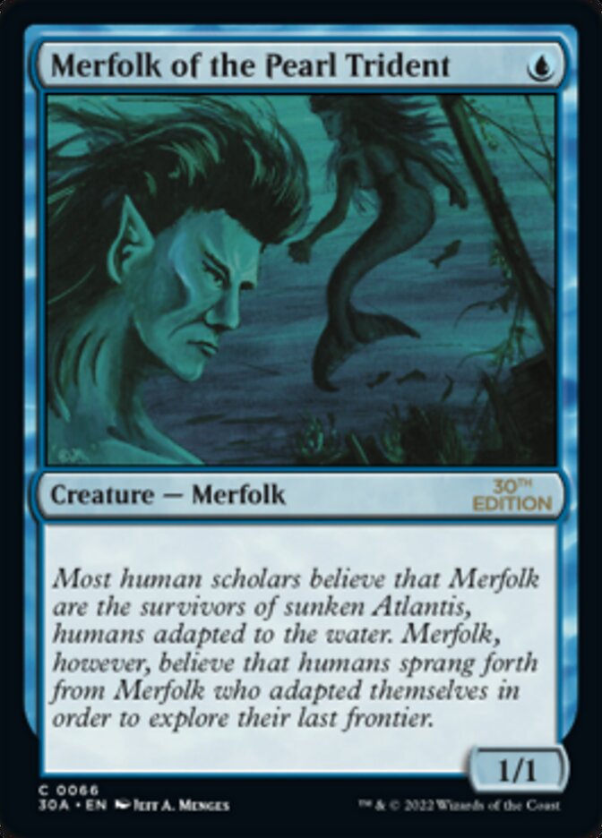 Merfolk of the Pearl Trident [30th Anniversary Edition] - Magic: The Gathering - Card Brawlers | Quebec | Canada |