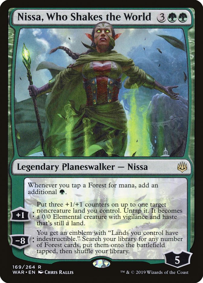 Nissa, Who Shakes the World [War of the Spark] - Magic: The Gathering - Card Brawlers | Quebec | Canada |