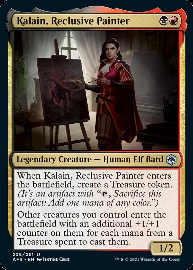 Kalain, Reclusive Painter [Dungeons & Dragons: Adventures in the Forgotten Realms] - Magic: The Gathering - Card Brawlers | Quebec | Canada |