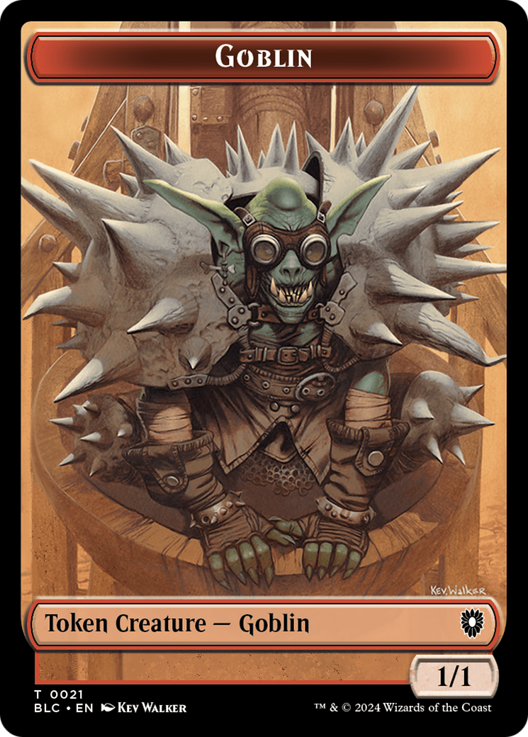 Illusion // Goblin Double-Sided Token [Bloomburrow Commander Tokens] - Magic: The Gathering - Card Brawlers | Quebec | Canada |