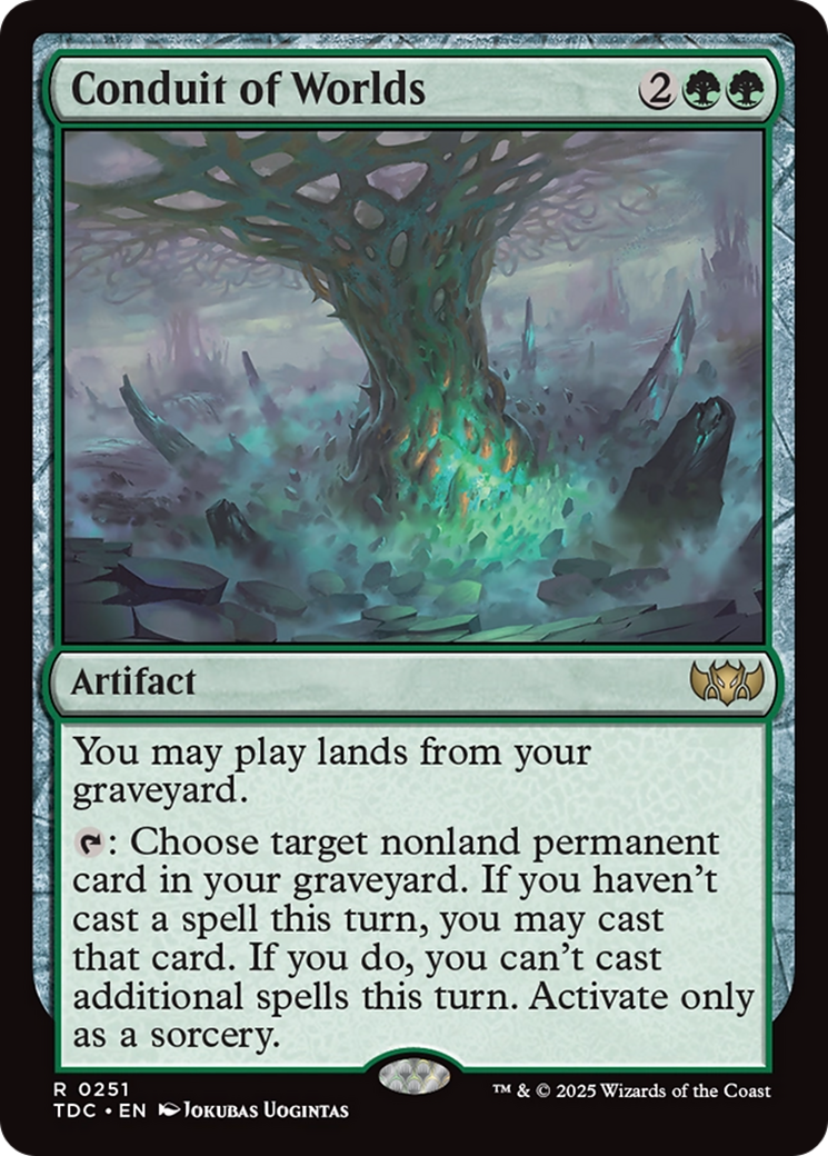 Conduit of Worlds [Tarkir: Dragonstorm Commander] - Magic: The Gathering - Card Brawlers | Quebec | Canada |