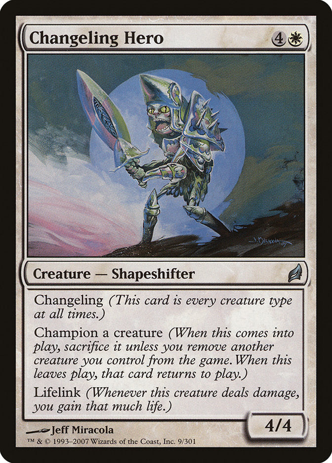 Changeling Hero [Lorwyn] - Magic: The Gathering - Card Brawlers | Quebec | Canada |