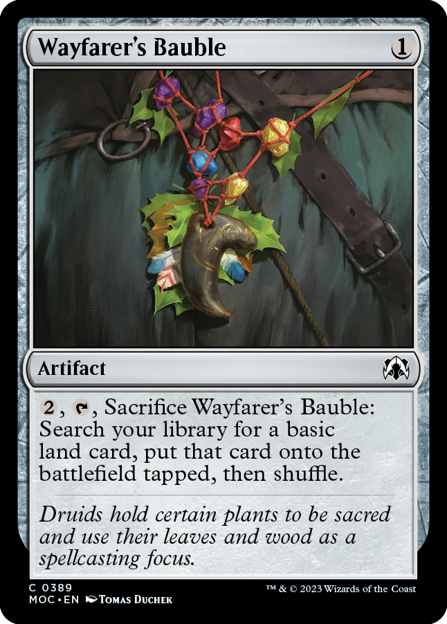 Wayfarer's Bauble [March of the Machine Commander] - Magic: The Gathering - Card Brawlers | Quebec | Canada |