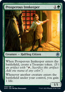 Prosperous Innkeeper [Dungeons & Dragons: Adventures in the Forgotten Realms] - Magic: The Gathering - Card Brawlers | Quebec | Canada |