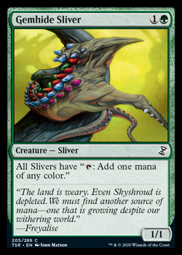 Gemhide Sliver [Time Spiral Remastered] - Magic: The Gathering - Card Brawlers | Quebec | Canada |