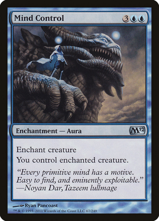 Mind Control [Magic 2012] - Magic: The Gathering - Card Brawlers | Quebec | Canada |
